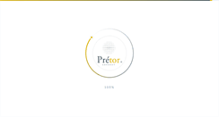 Desktop Screenshot of pretor.no